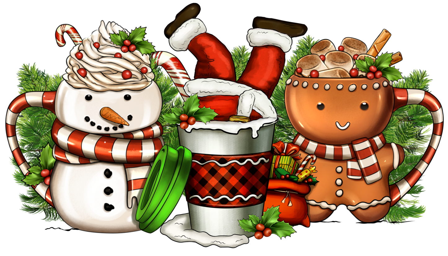 Christmas HTV transfers