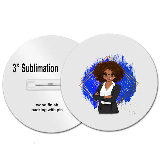 Sublimation Buttons