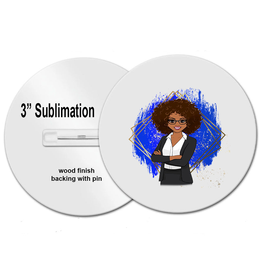 Sublimation Buttons