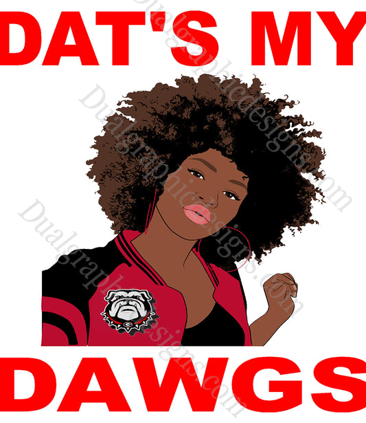 Dat's My Dawg Template