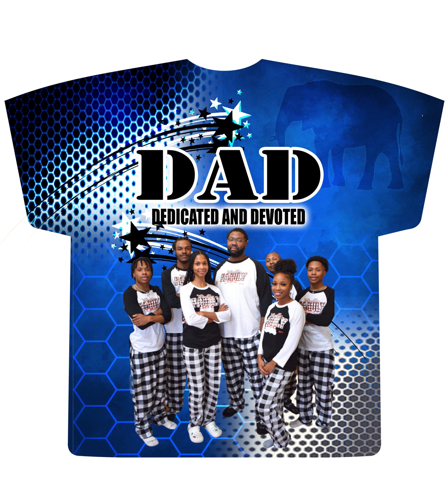 Dad All over shirt templates