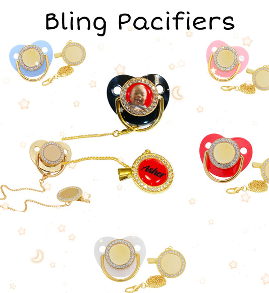 Sublimation Bling Pacifiers