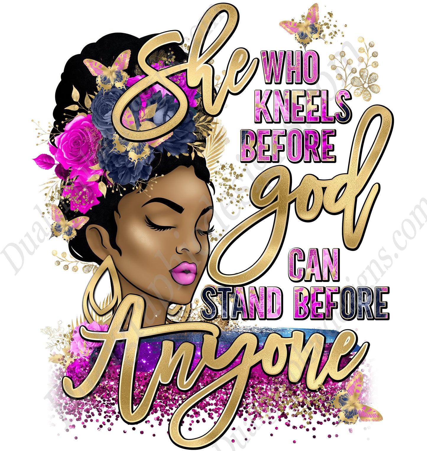 Ladies Inspirational Sublimation Prints