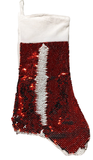 Christmas Sequin Stocking (Sublimating Blank)